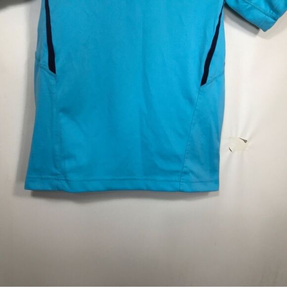 Nike Dri-fit Polo Women’s Small Blue Standard Fit Shirt - Picture 2 of 6